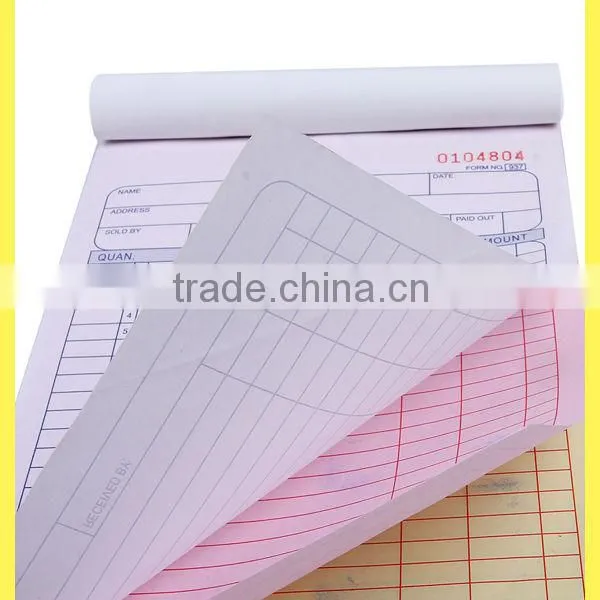 Sales-order book 33 triplicate forms printing company in china