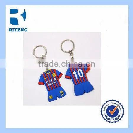 promotional silicone key chain ring for ball design
