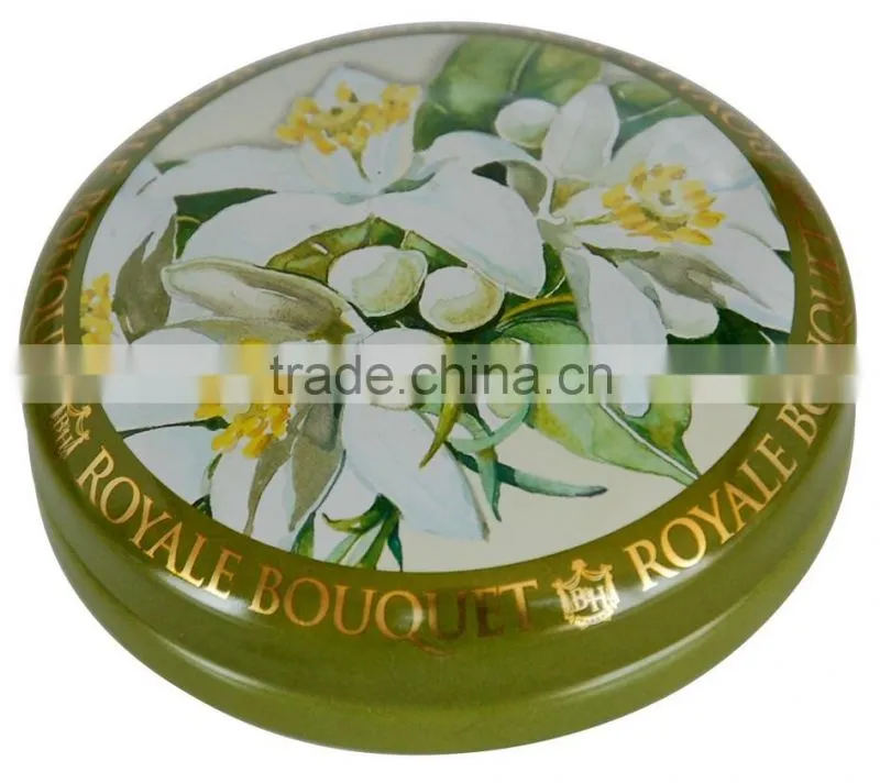 customized factory price round soap box/small soap box/soap tin box