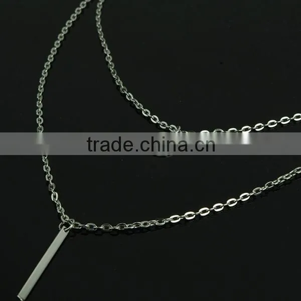 latest simple thin gold chain necklace designs