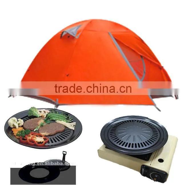 High quality portable bbq food camping bbq grill tray