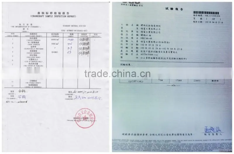 Casting Crankshaft For ISUZU 4BD1T Engine Crankshaft OE NO.5123101891