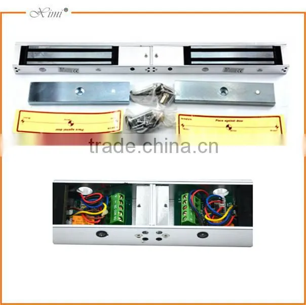 Good quality home security access control magnetic lock electronic lock glass door lock for double door