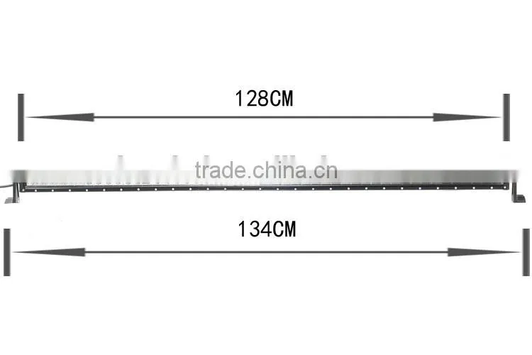 52Inch 288W Led Work Light Bar Flood Spot Combo Bar for Truck Offroad 4WD Suv Ute