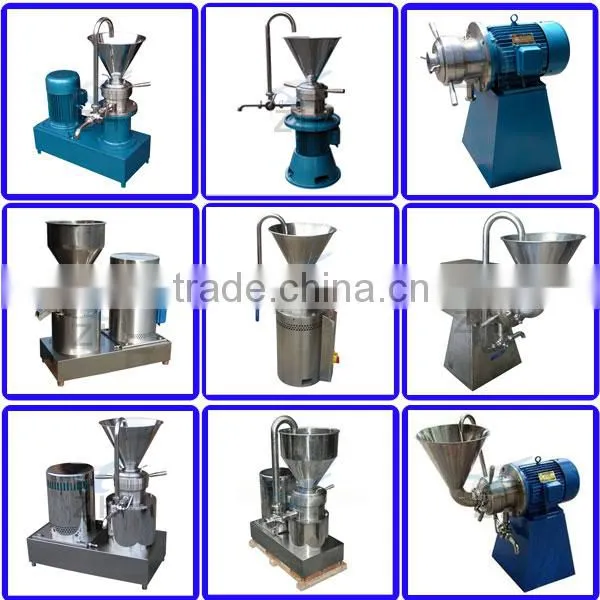 2016 hot sale ZH stainless steel peanut stainless steel colloid mill used for peanut butter
