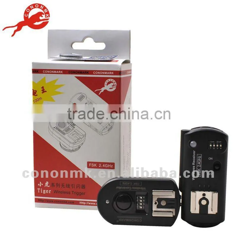 Cononmk 2.4G Tiger Trigger flash remote slave trigger