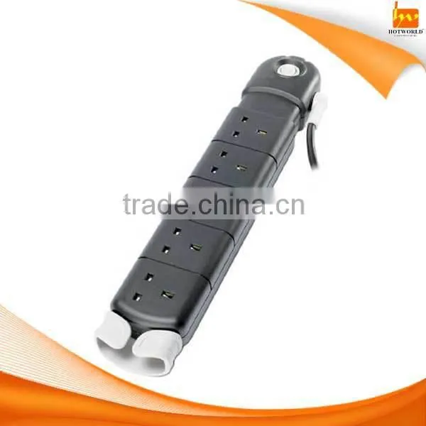250V 10A French 5 outlets portable socket outlet