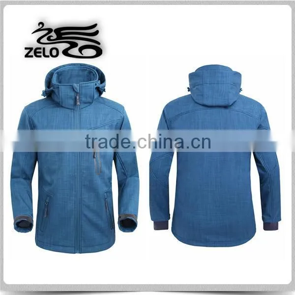 2015 high quality waterproof soft shell men OEM made in china