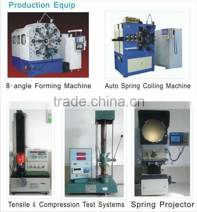 customized baking finished battery contact spring