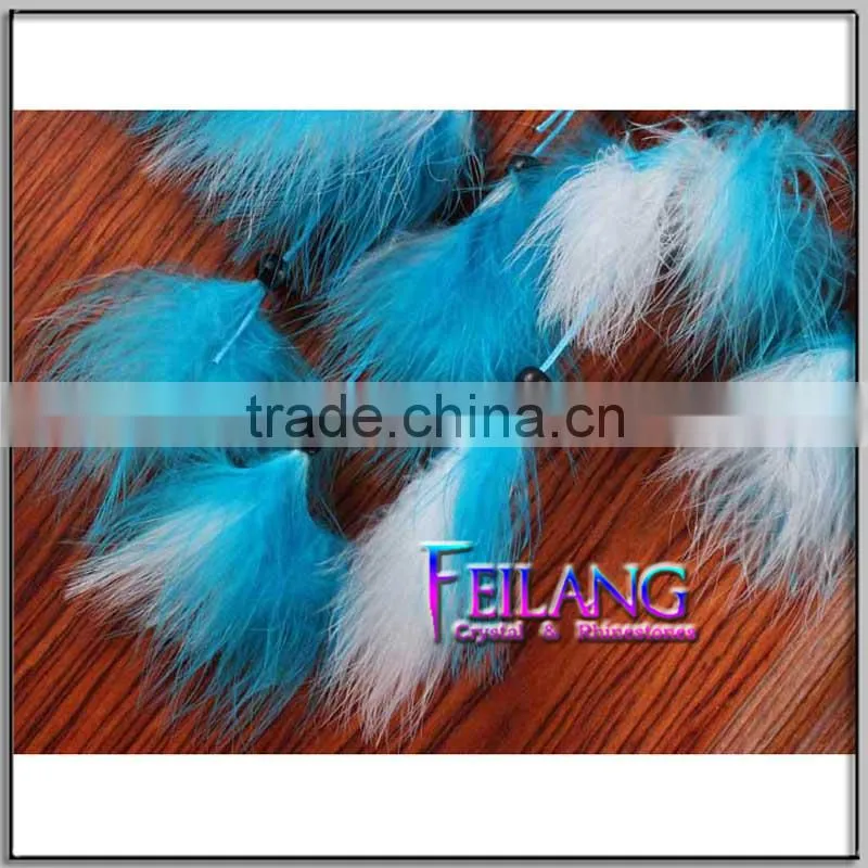 blue Rings feathers dreamcatcher