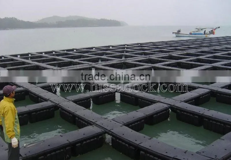 plastic fish cage farming