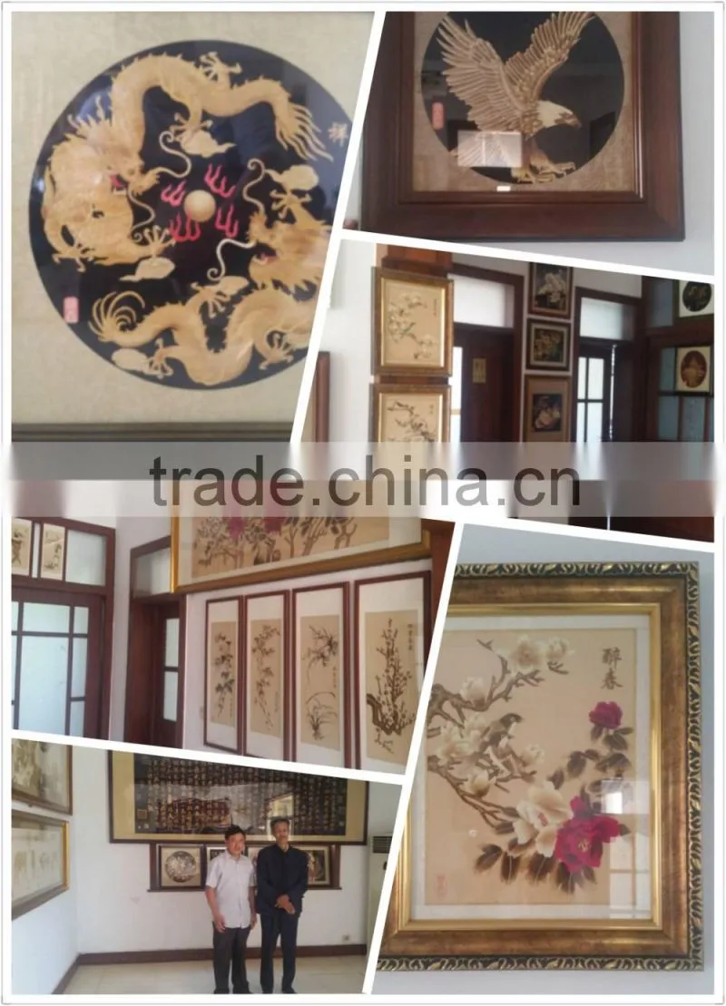 Chinese folk straw painting, straw painting