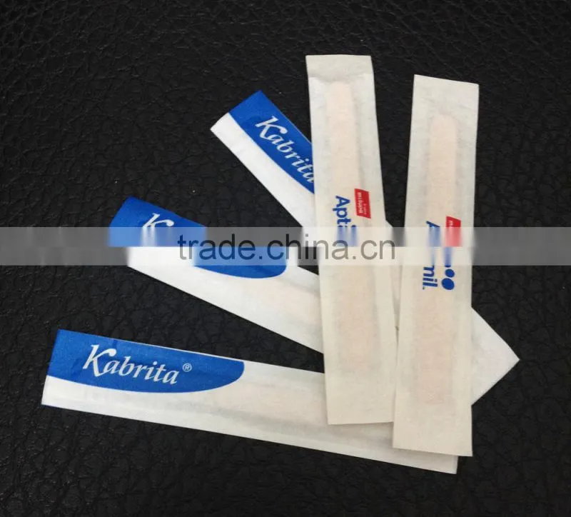 V-GF16-17 Children Size Disposable Spatula Sterile Wooden Tongue Depressor