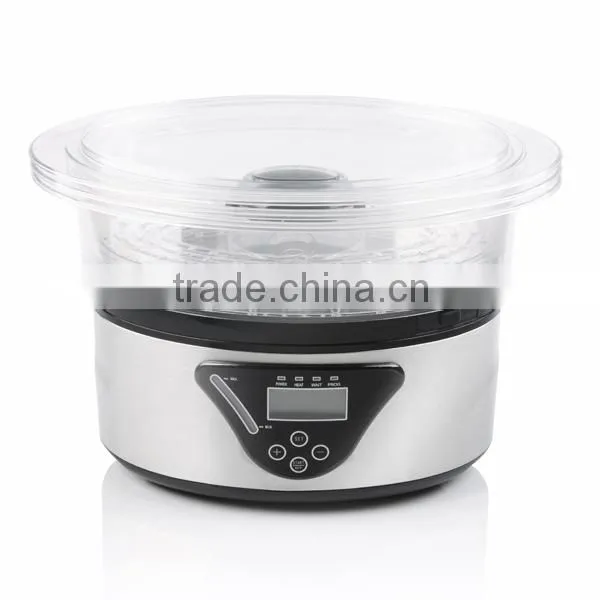 Home electric 3-tier steamer with CE,ROHS,ETL XJ-6K203