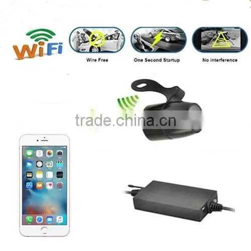 IOS, Android system with WIFI device Car dvr Rearview Reserving Camera