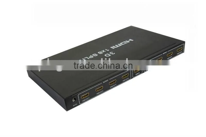 3D hdmi amplifier repeater 1x8