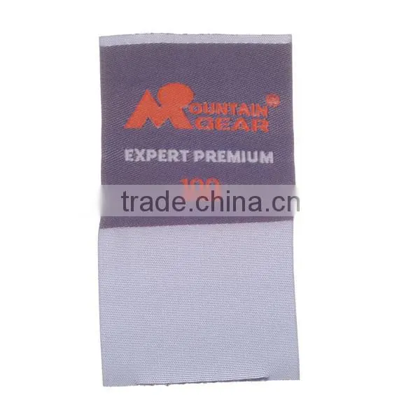 Custom woven scarf label