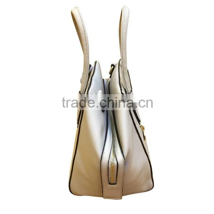 2016 Latest Design OEM Production Guangzhou Women Bag Pu Leather Tote Bags cheap price 2016