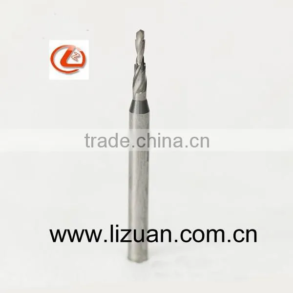 LZ0126 forming clocks glasses frames solid tungsten carbide spiral flute step drill bit