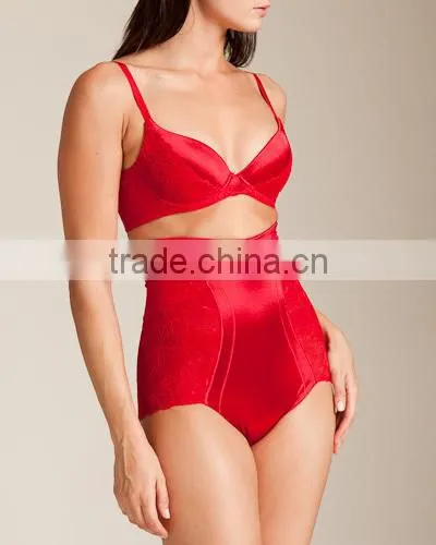 high quality hot red women slim long body shaper