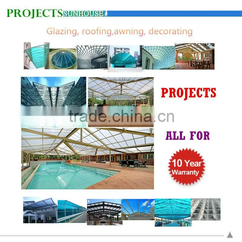 intensive processing polished polycarbonate sheet