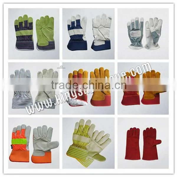 Cow Split Leather Welding Glove