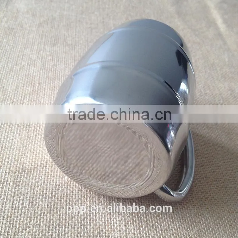450ml 2014 Hot selling eco-friendly FDA LFGB double layer stainless steel coffee mug cup tumbler
