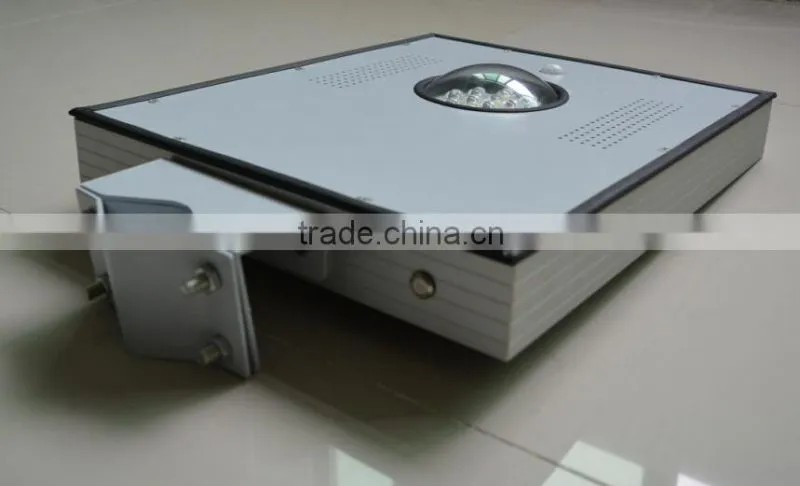 8W integrated solar LED garden lamp