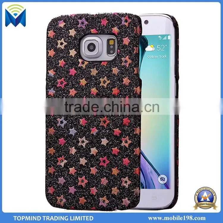 Cell phone accessories plastic phone case for samsung galaxy s6 edge plastic hard back case cover