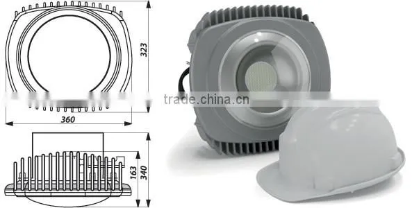 2016 New Design ul multi color 24 volt 200w smd led flood light