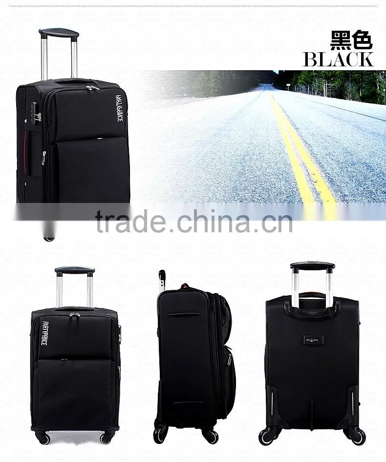 travel trolley luggage bag, neylon trolly case