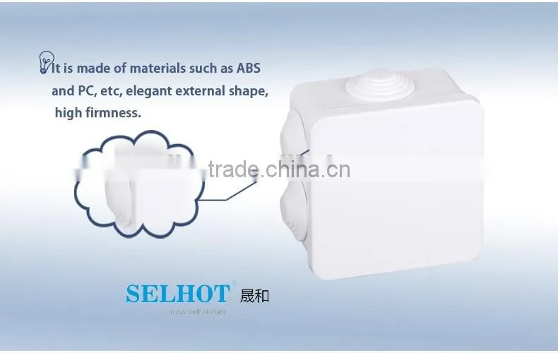 150*110*70 enclosure waterproof electrical ABS PC cable connection junction box