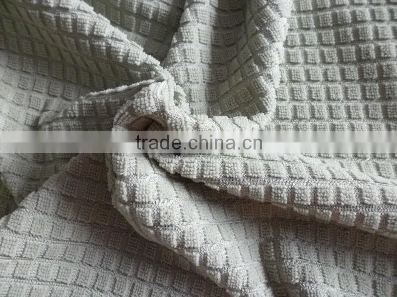 Microfibre cloth warp knitted square