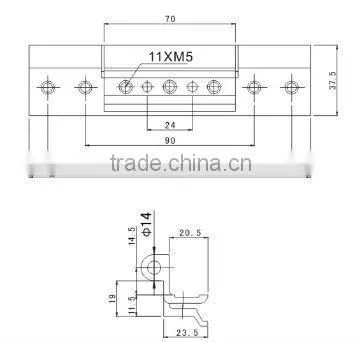 80318902 Aluminium Alloy Door and Window Hinge