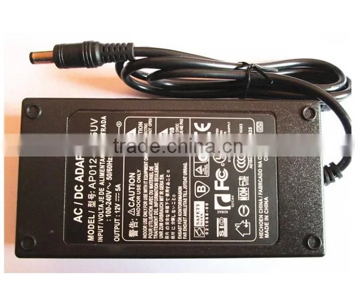 12V5A AC Adapter Power Supply For LCD monitor