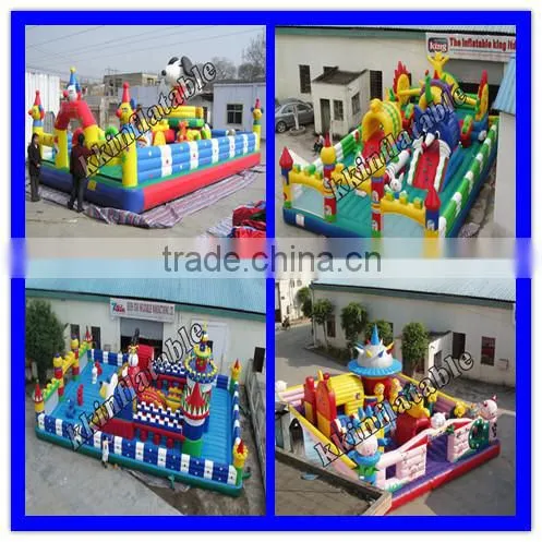 Fun inflatable bouncer park for kids funtime