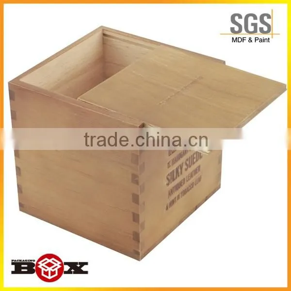 Unfinish Lid and Bottom Box With Colorful Screen Printing