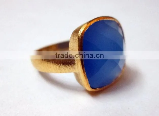 Labradorite Ring Silver Gemstone Ring