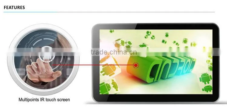 15.6" Mounted Wireless Touch Screen Monitor