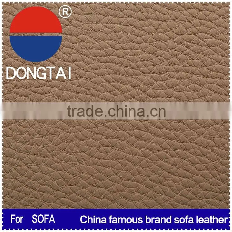 DONGTAI 100% pu embossed synthetic leather material Made In China