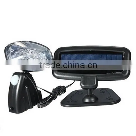 Solar Power Motion Sensor light / LED Spot Light Garden / motion sensor led light