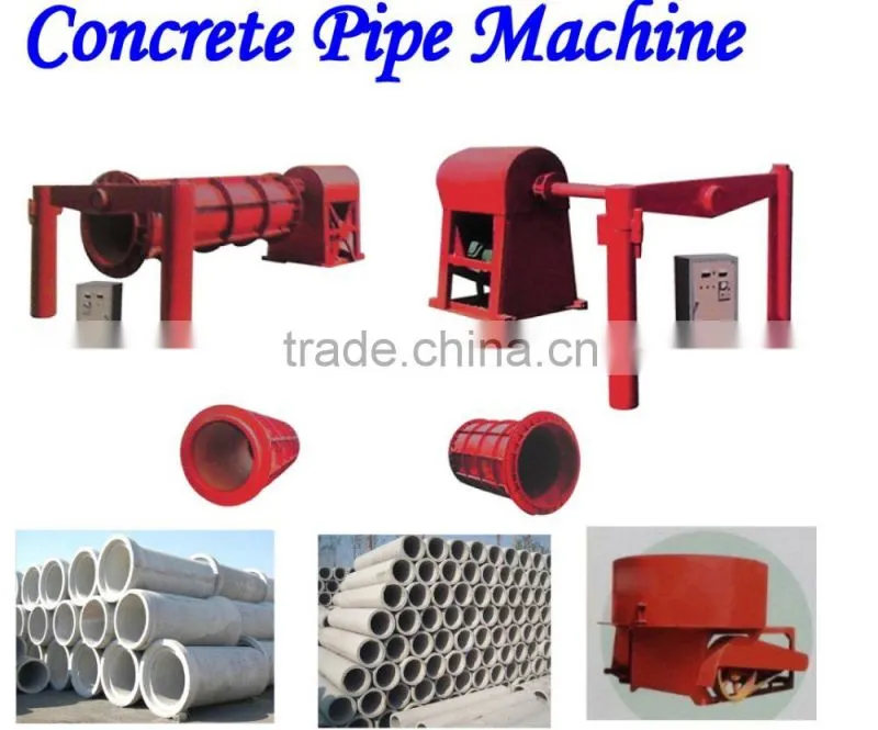 XG series of hanging roller cement concrete pipe making machine