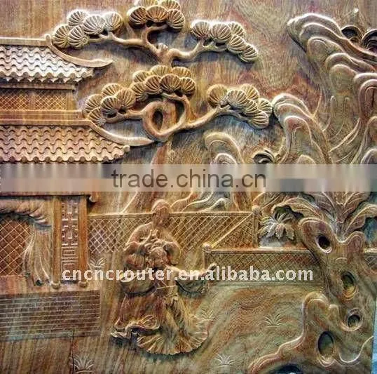 High speed cnc wood engraving machine for relief