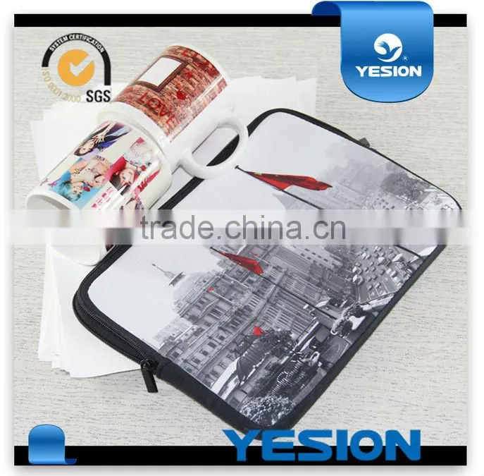 2014 hot sale photo printing on fabric used by sublimation paper with good effect and cheap price