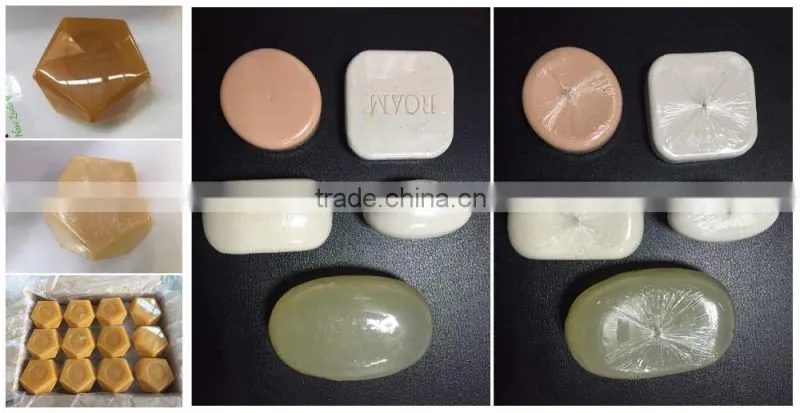 NLHT980 stretch film handmade soap packaging machine