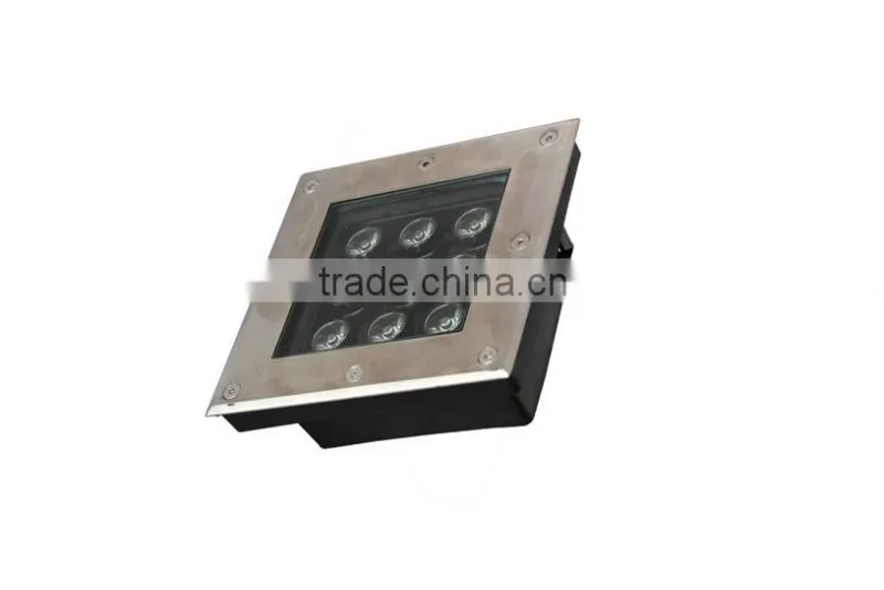 Rectangle IP67 Red Green Blue RGB 24v Underground Led Light TED003S9W01