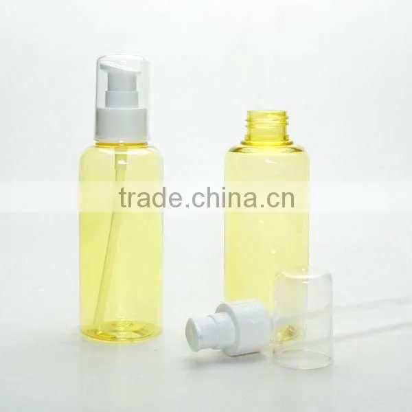 Treatment pump PET 150ml Yellow Clear