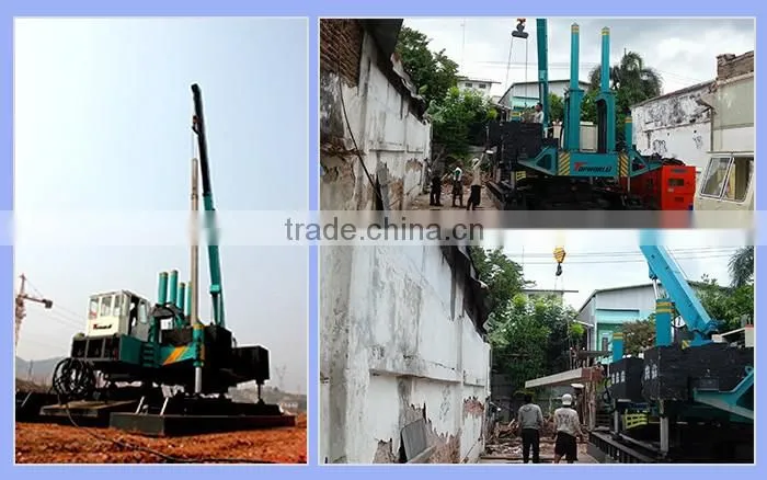 TWZB150+ Hydraulic Press-in Pile Driver Pile Machine TPZB150+