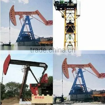 API crank beam balance pumping unit structure