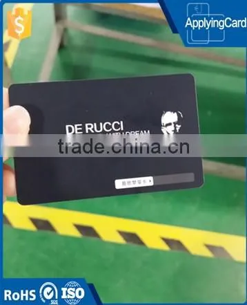 Printed PVC samrt card plastic business gift card for membership with QR Code